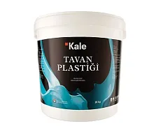 Белоснежная потолочная краска на водной основе 5181 Tavan Plastigi белый, 20 кг, Kalekim